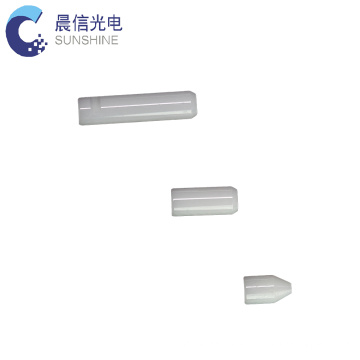 Precision fiber optic LC type ceramic ferrule 1.249 upc endface ceramic ferrules